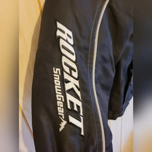 Joe Rocket SnowGear Unisex Boy's Girl'sSnowmobile Ski Jacket Black Small